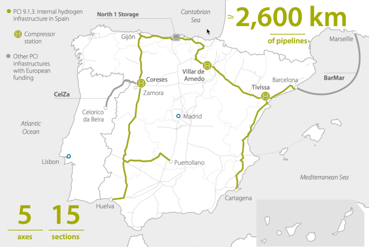 Enagás Unveils a 393 km Green Hydrogen Backbone: Unlocking New Frontiers in eVTOL Investment