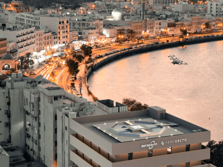 Skyportz and AeroVecto Aviation Services Partner to Launch AeroBerm Vertiport Technology in Oman: A New Frontier for eVTOL Investment